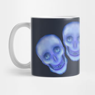 Triplet halloween spooky skull look at your eyes Mug